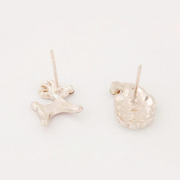 Santa Claus Rudolph Christmas earrings Season Greeting Happy Holidays - Picture 10 of 11